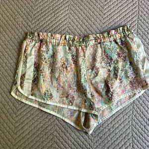 Victoria’s Secret sleep shorts, medium, satin-like